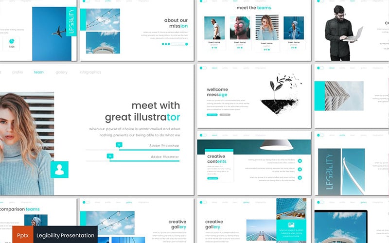 legibility powerpoint template original