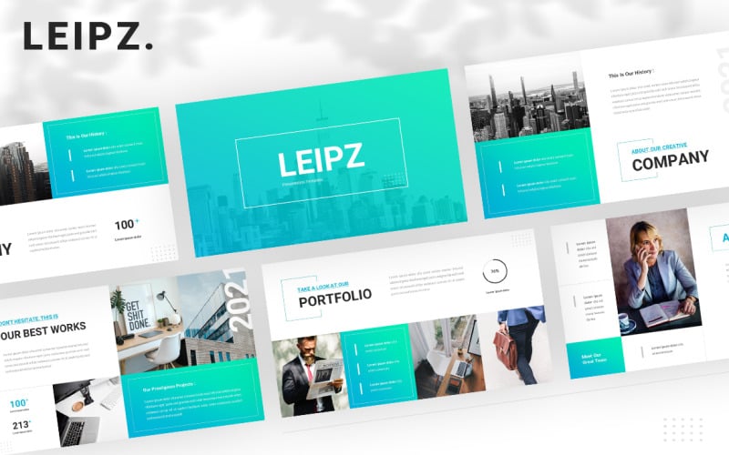 leipz business powerpoint template original