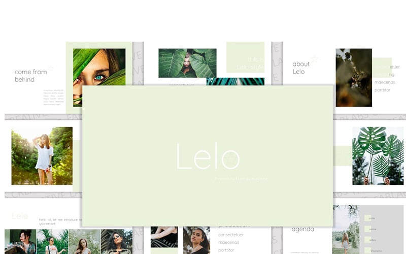 lelo powerpoint template original