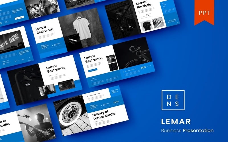 lemar business powerpoint template original