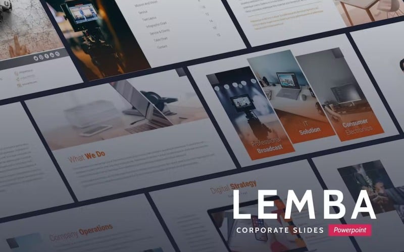 lemba modern bussines powerpoint original