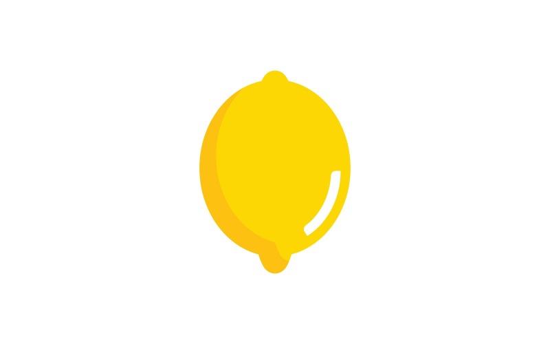 lemon fresh fruit vector logo design template v original