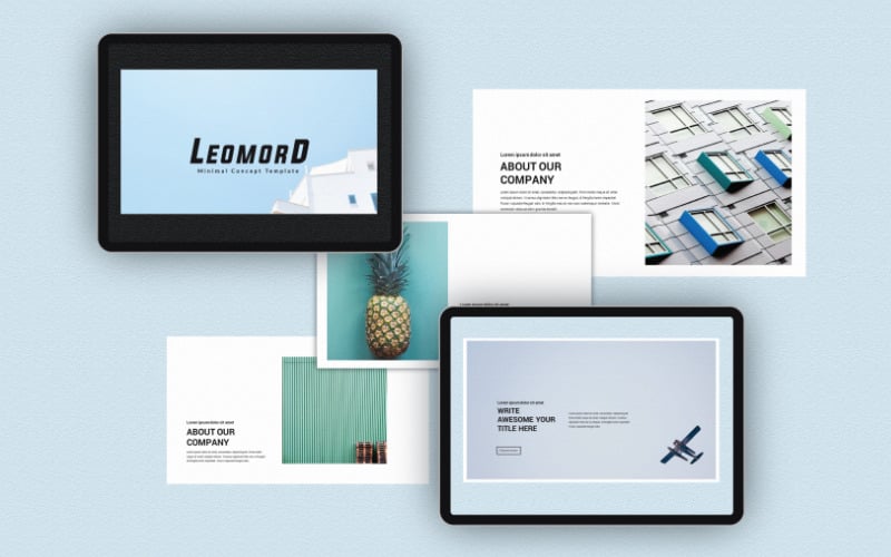 leomord powerpoint template original