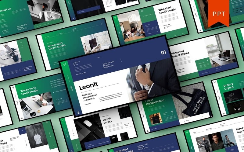 leonit business keynote template original