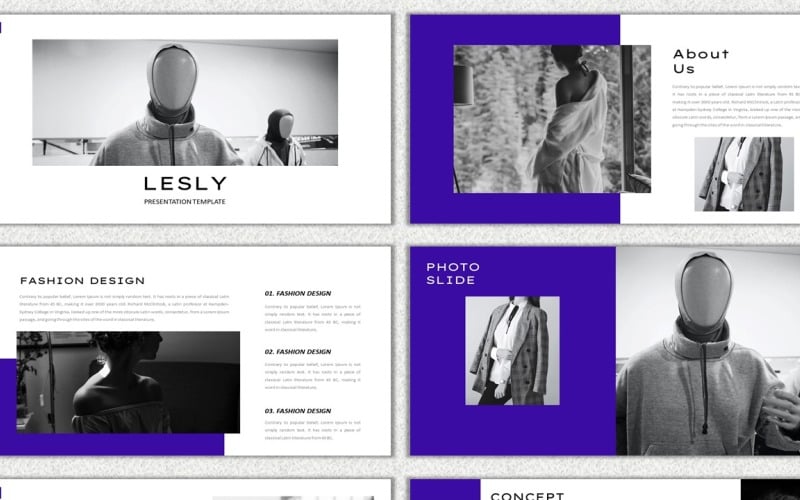 lesly powerpoint template original