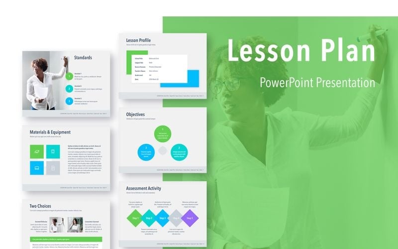 lesson plan powerpoint template original