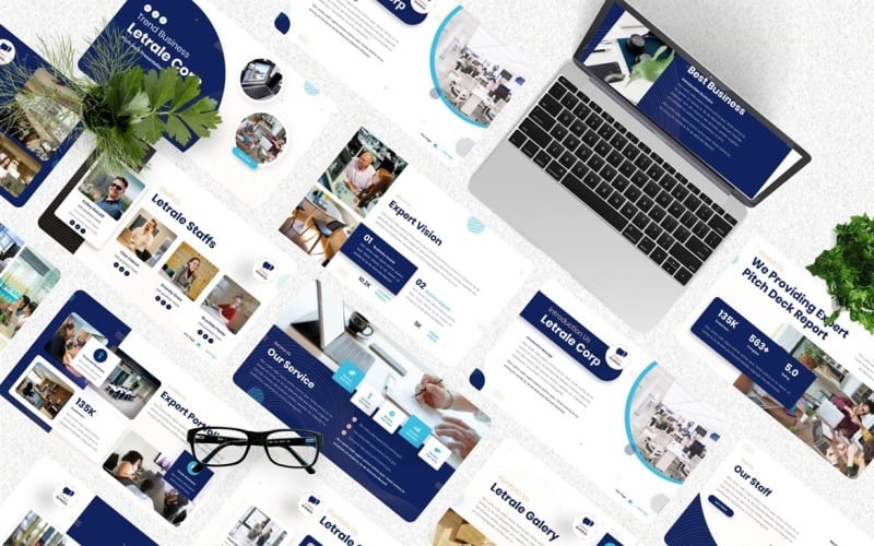 letrale pitch deck powerpoint template original