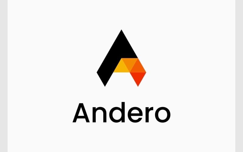 letter a arrow up right logo original