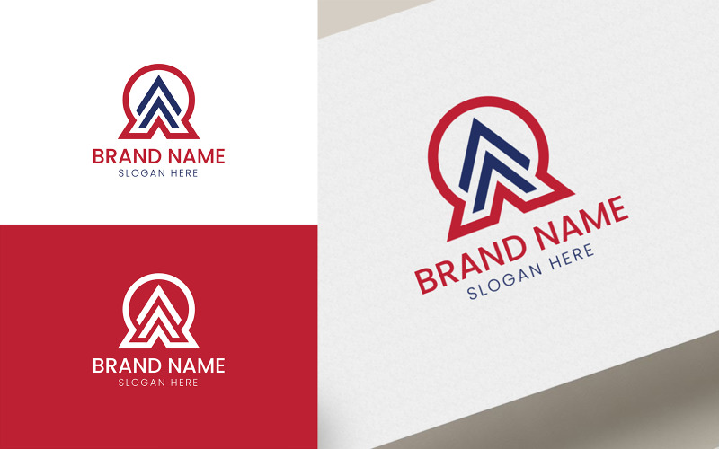 letter a business vector logo original