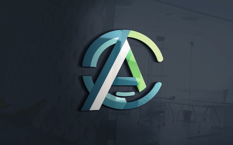 letter a logo template vector original