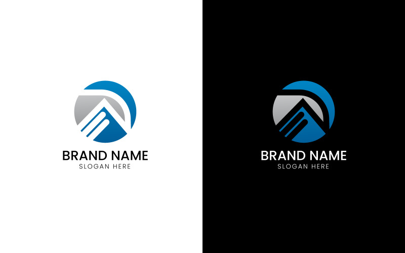letter ao or ad business logo original