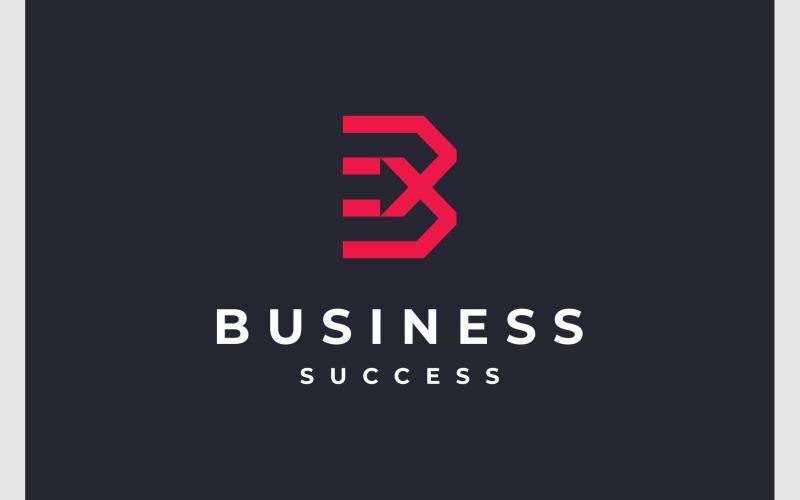 letter b arrow express logo original