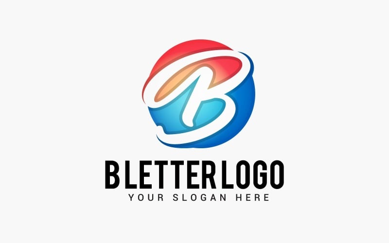 letter b logo logo design template original