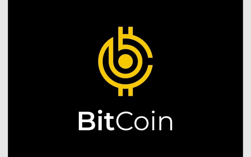 letter c b coin crypto currency logo original