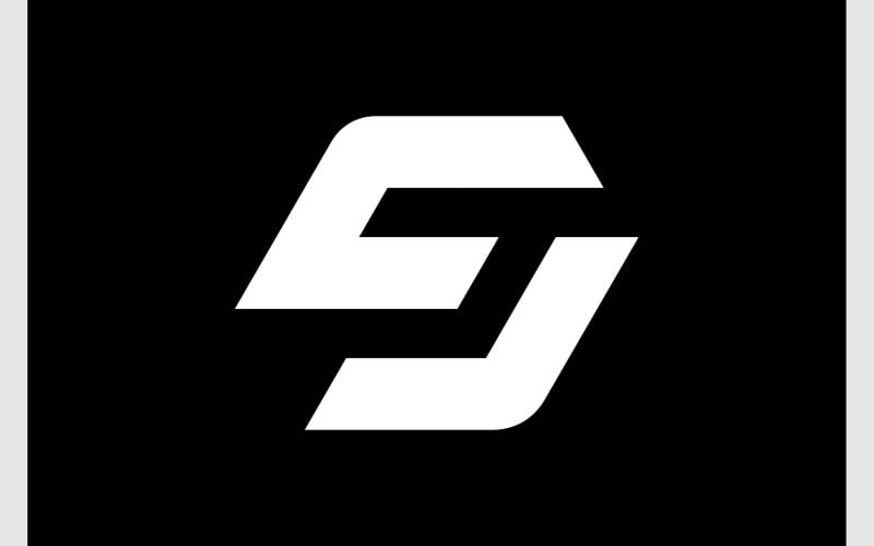 letter c s monogram geometric logo original