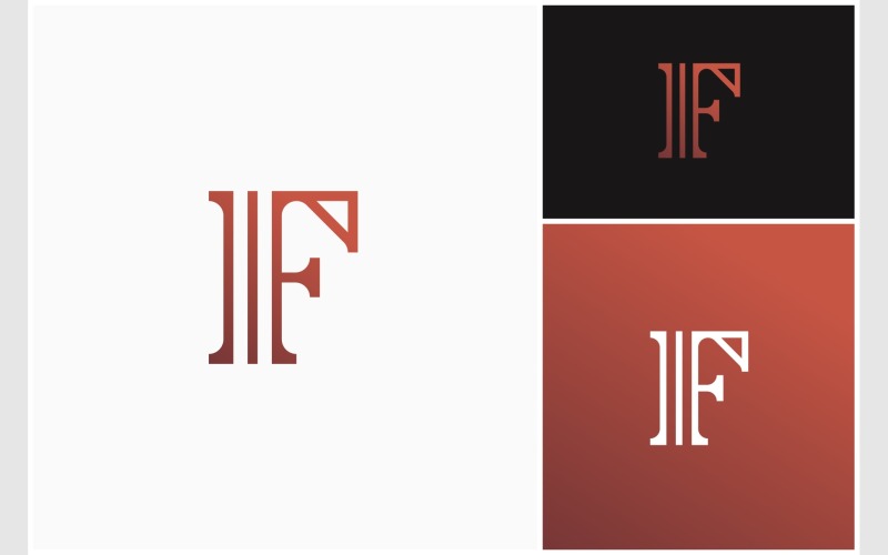 letter f luxury classic logo original