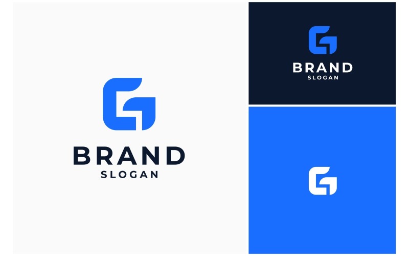 letter g arrow growth logo original