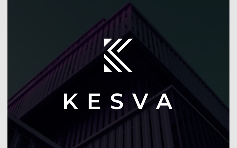 letter k minimalist modern logo original