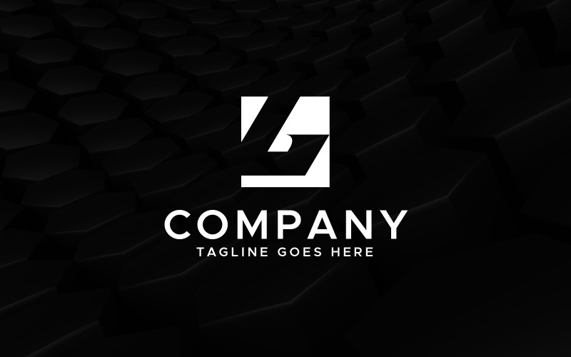 letter l minimal logo design template original
