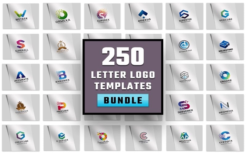 letter logo templates logo original