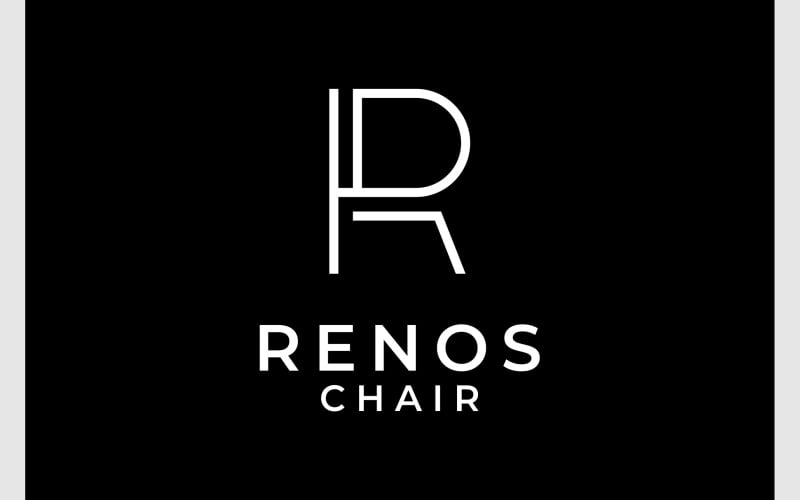 letter r chair furniture logo original