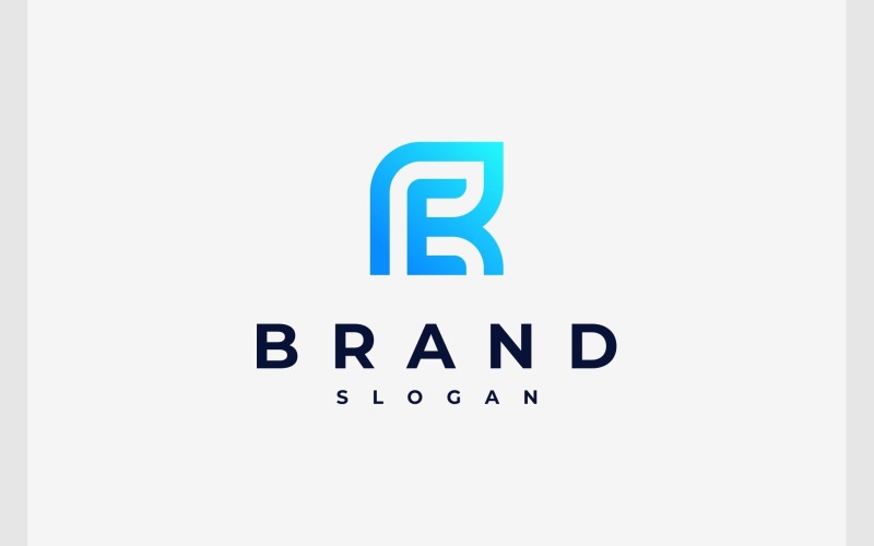 letter re or er monogram logo original
