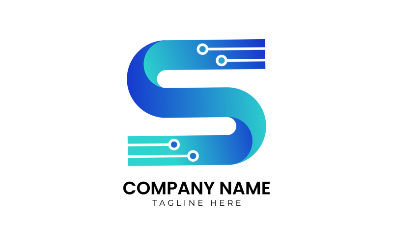 letter s creative logo design template original