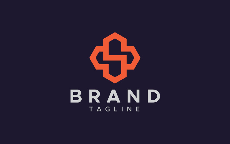 letter s house home logo design template original