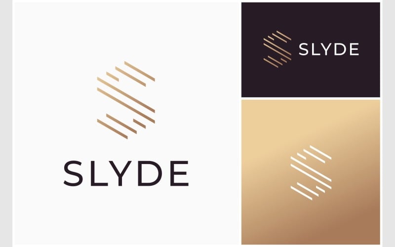 letter s luxury minimalist logo original