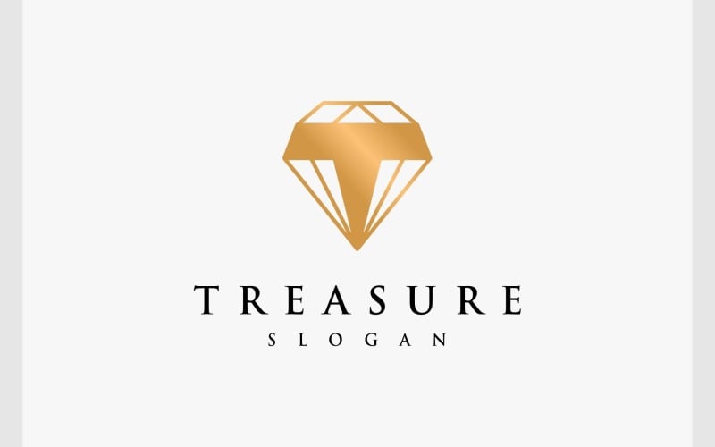 letter t diamond jewelry gold logo original