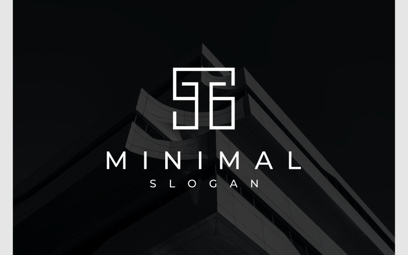 letter ts st minimalist logo original
