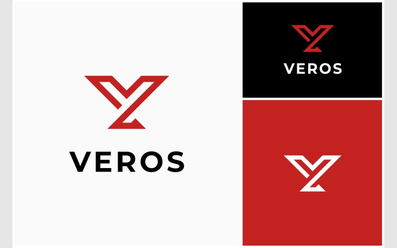 letter v initial monogram logo original