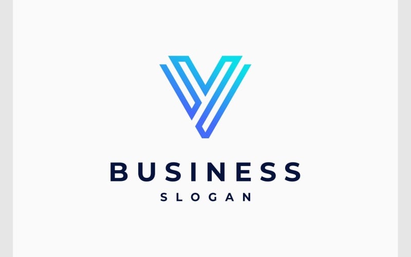 letter vy yv modern monogram logo original