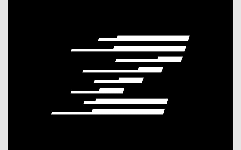 letter z fast movement logo original