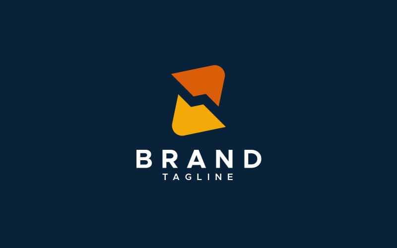 letter z minimal logo design original