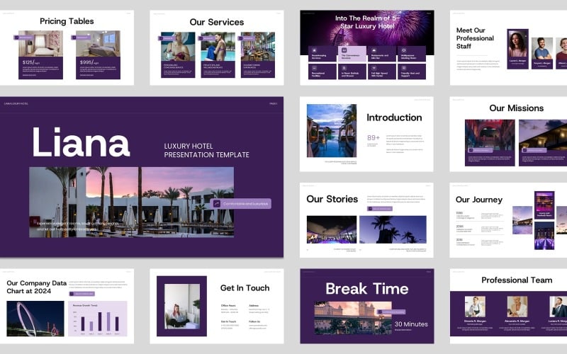 liana hotel powerpoint presentation original