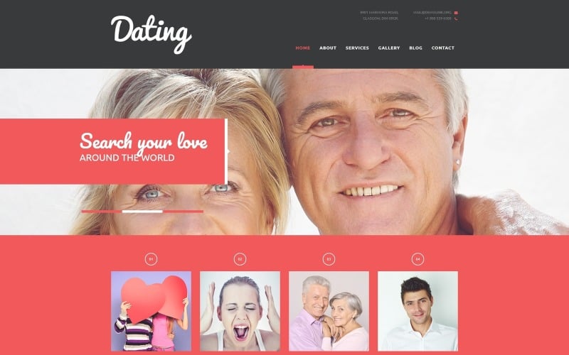 lifelong romance agency joomla template original