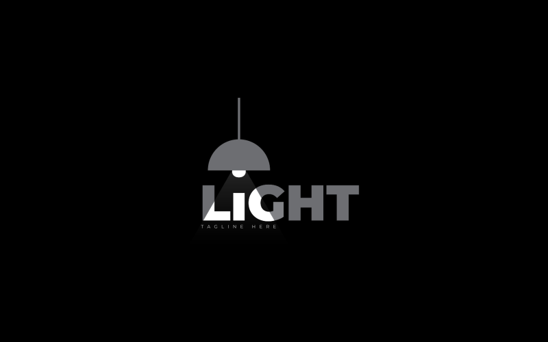 lighting company vector logo design original