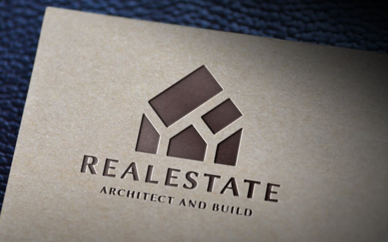 line architect real estate logo original