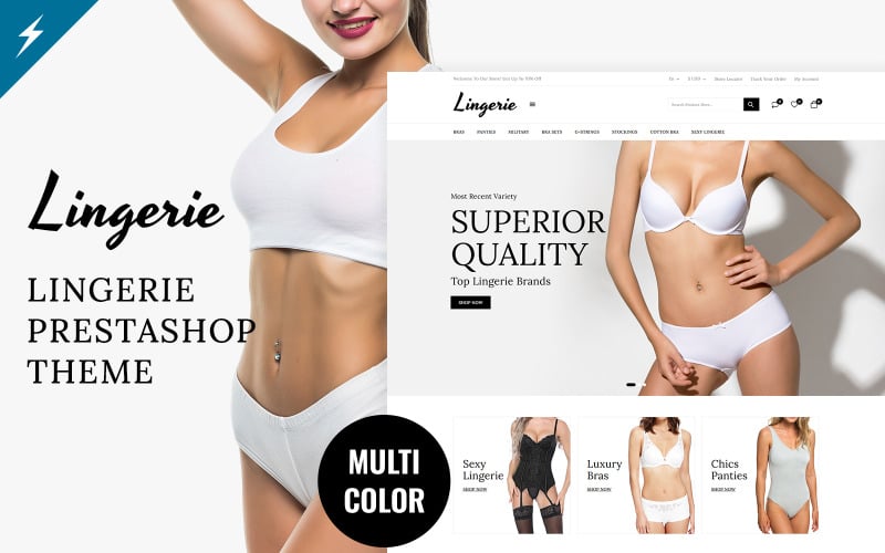 lingerie amp fashion prestashop responsive theme original
