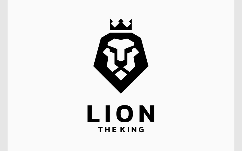 lion king majestic mane logo original