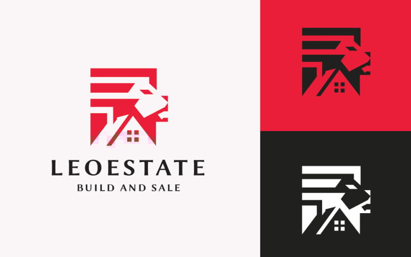 lion real estate logo temp original