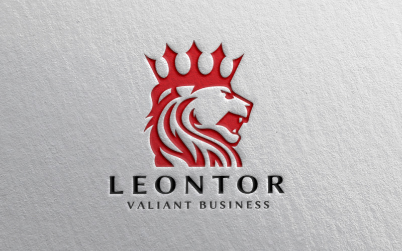 lion valiant business logo original