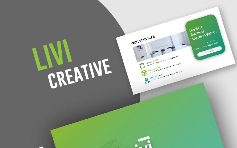 livi business powerpoint template original