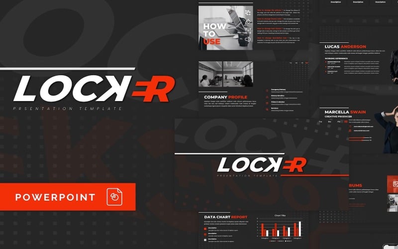 locker multipurpose powerpoint template original