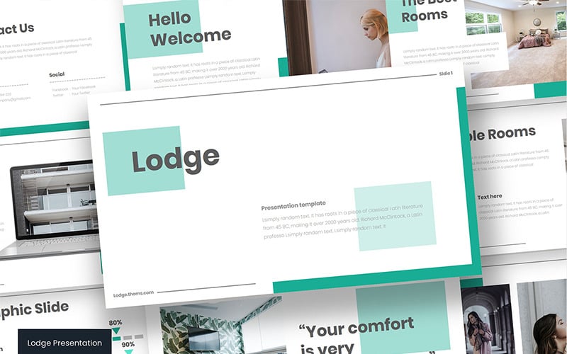 lodge powerpoint template original
