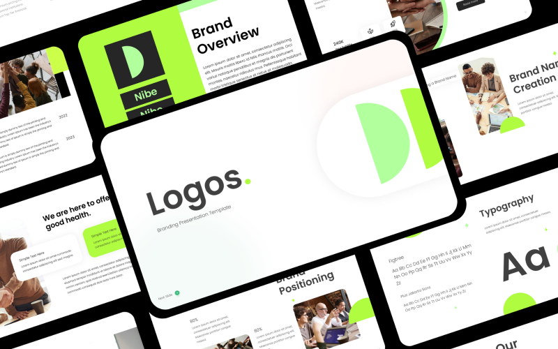 logo brand business guideline powerpoint original
