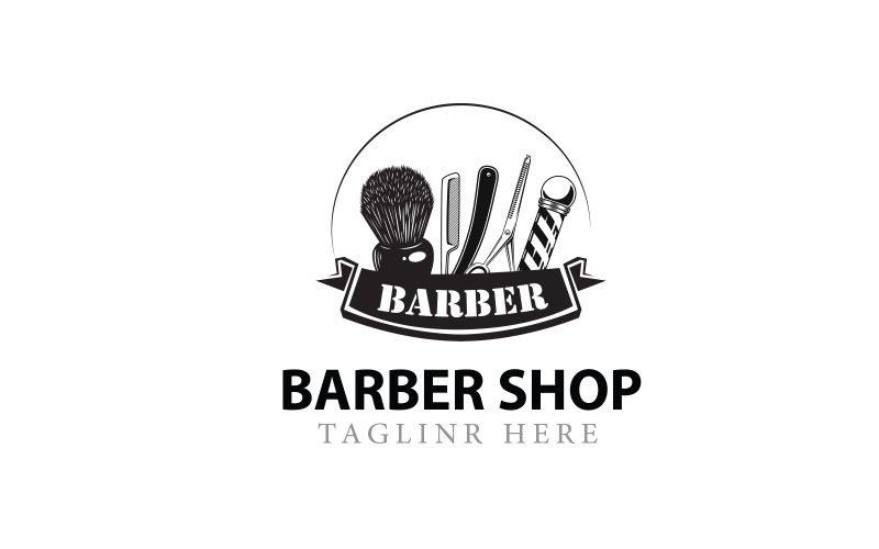 logo design for a barbershop original