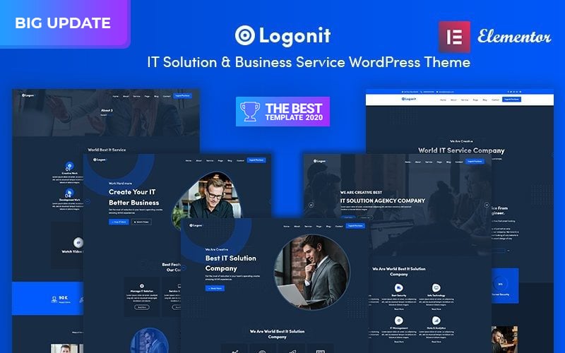 logonit it solutions and business service responsive wordpress theme original