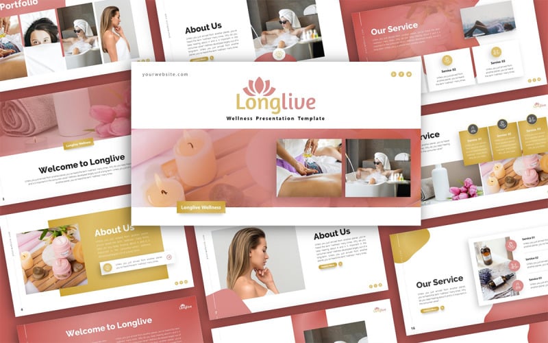 longlive wellness multipurpose powerpoint presentation template original